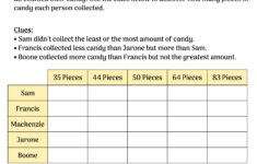 15 Best Halloween Logic Puzzles Printable Printablee