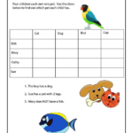 Animals Easy Logic Puzzle For Kids In 2020 Logic Puzzles Easy Logic