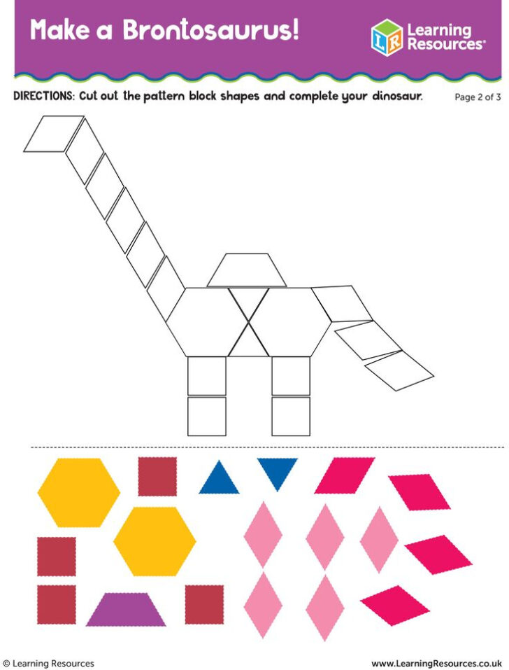 Pattern Block Puzzles Printable