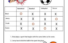 Easy Sports Logic Puzzle ANSWERS Woo Jr Kids Activities Okuma