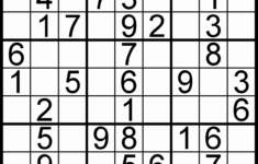 Easy Sudoku Printable Free Sudoku Printable
