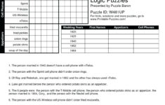 Free Printable Logic Puzzles For Middle School Free Printable