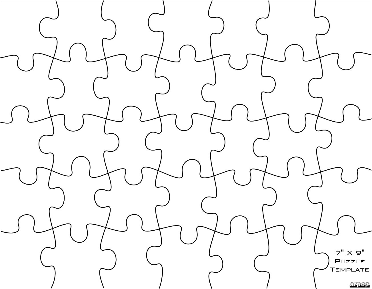 Free Puzzle Pieces Template Download Free Puzzle Pieces Template Png 