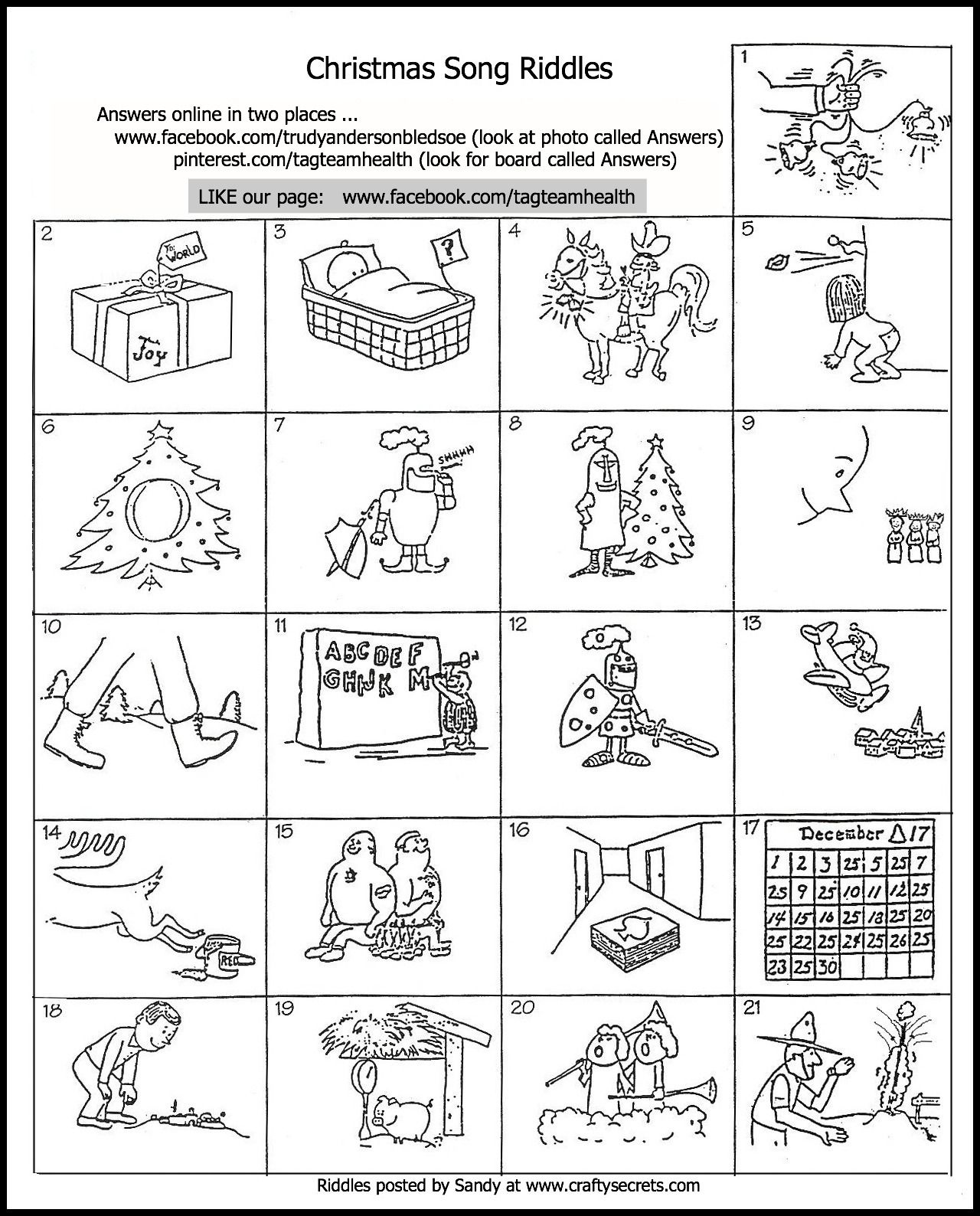 Free Printable Christmas Logic Puzzles Printable Logic Puzzles