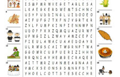 HAPPY THANKSGIVING WORDSEARCH PUZZLE Thanksgiving Worksheets