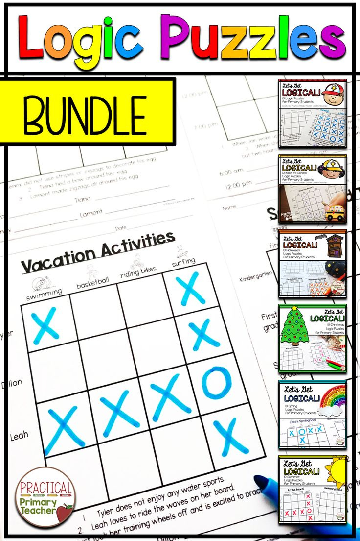 Logic Puzzles Critical Thinking Activities Critical Thinking Skills 