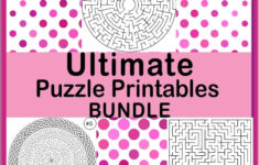 Mazes Puzzle Book Problem Solving Teen Or Adult Activity Etsy