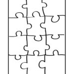 Puzzle Template 6 Pieces ClipArt Best