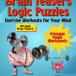 Brain Teasers Logic Puzzles, Exercise Workouts For Your Mind   Etsy Within Christmas Logic Puzzles Amber East