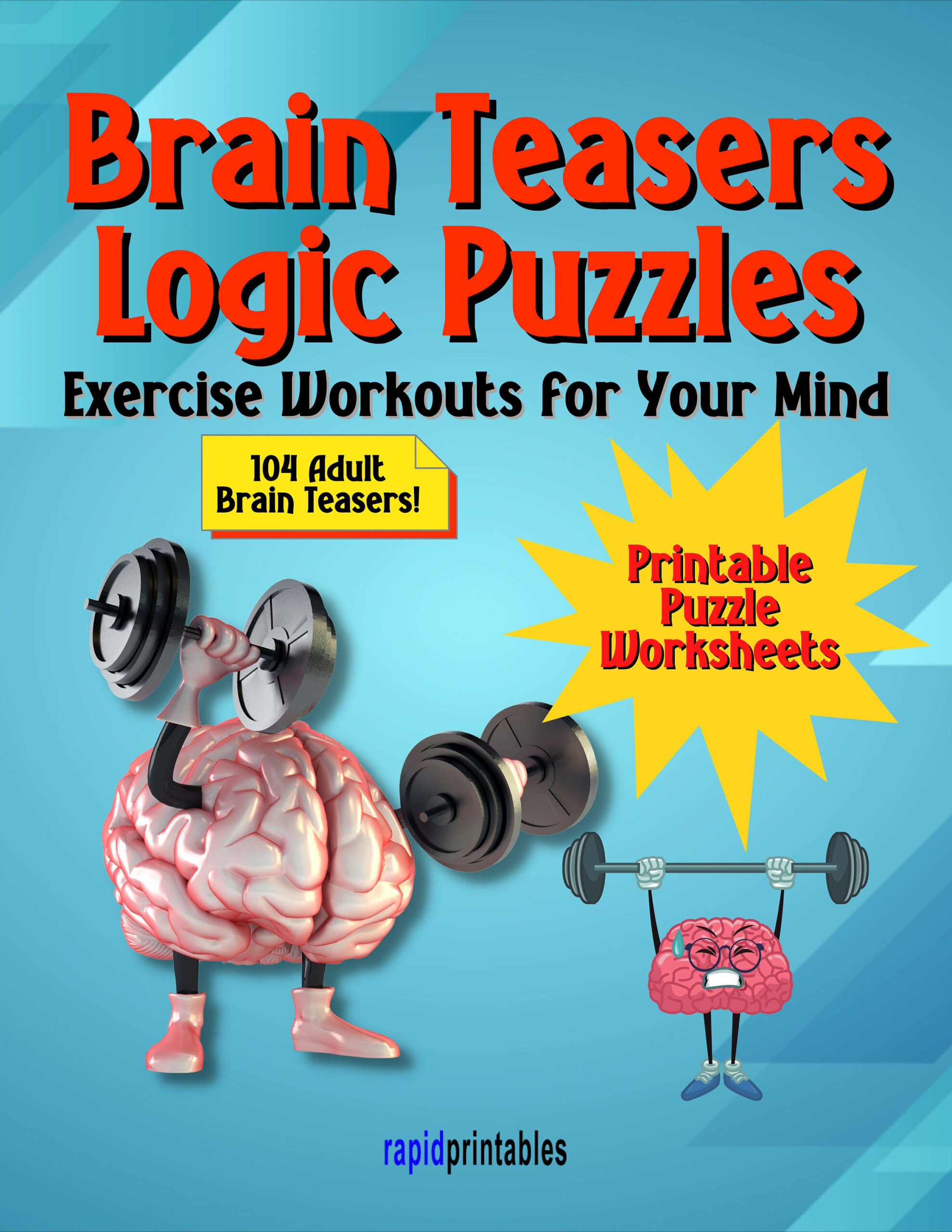 Brain Teasers Logic Puzzles, Exercise Workouts For Your Mind - Etsy within Christmas Logic Puzzles Amber East