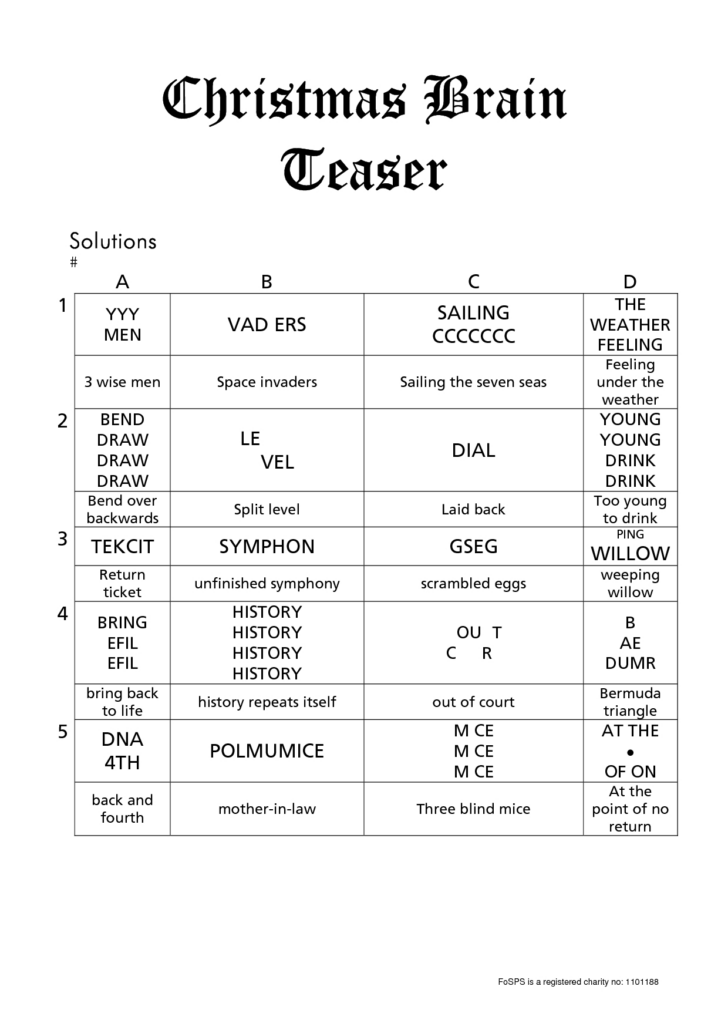 Christmas Logic Puzzles to Print