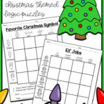 Christmas Logic Puzzles 1St And 2Nd Grade Brain Teasers With Regard To Christmas Logic Puzzles 2nd Grade