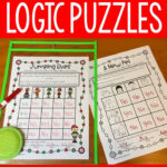 Christmas Logic Puzzles & Critical Thinking Skills Activities Intended For Help Save Christmas Logic Puzzles