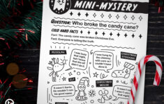 Christmas Logic Puzzles For Kids (Magical Mini-Mysteries!) | Teach intended for Christmas Logic Puzzles Free Tricks