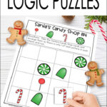 Christmas Logic Puzzles Gr. 1 3: Beginning Logic Puzzles In Christmas Logic Puzzles Printable