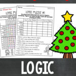 Christmas Logic Puzzles In Christmas Logic Puzzles For Middle School