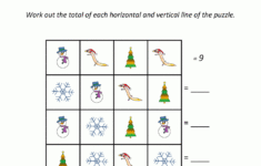 Christmas Math 5Th Grade Worksheets regarding Christmas Logic Puzzles 5th Grade