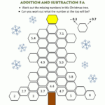 Christmas Math 5Th Grade Worksheets Throughout Christmas Logic Puzzles For 5Th Grade