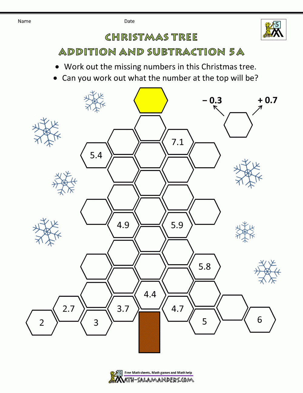 Christmas Math 5Th Grade Worksheets throughout Christmas Logic Puzzles For 5Th Grade