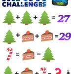 Christmas Math Logic Puzzles Cinched In Christmas Math Logic Puzzles