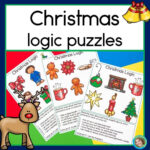 Christmas Math Logic Puzzles Critical Thinking Enrichment Throughout Christmas Logic Puzzles