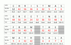 Christmas Math Worksheets (Harder) regarding Christmas Logic Puzzles Easy