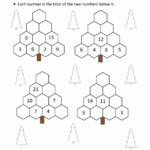 Christmas Math Worksheets In Christmas Logic Puzzles Teaching To Inspire