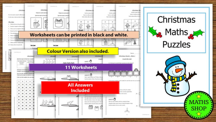 12 Clues Of Christmas Logic Puzzles