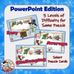 Christmas Rebus Puzzles Logic Puzzles Powerpoint Slides Intended For Easy Christmas Logic Puzzles