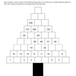 Christmas Tree Addition Puzzle Worksheets [Free Pdf] In Christmas Tree Logic Puzzles Answer Key