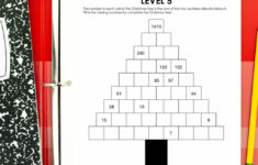 Christmas Tree Addition Puzzle Worksheets [Free Pdf] intended for Christmas Tree Logic Puzzles Answer Key