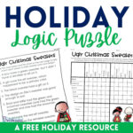 Logic Cheap Christmas Sweater Inside Christmas Sweater Logic Puzzles