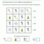 Math Christmas Activities 4Th Grade With Regard To Christmas Logic Puzzles 4th Grade