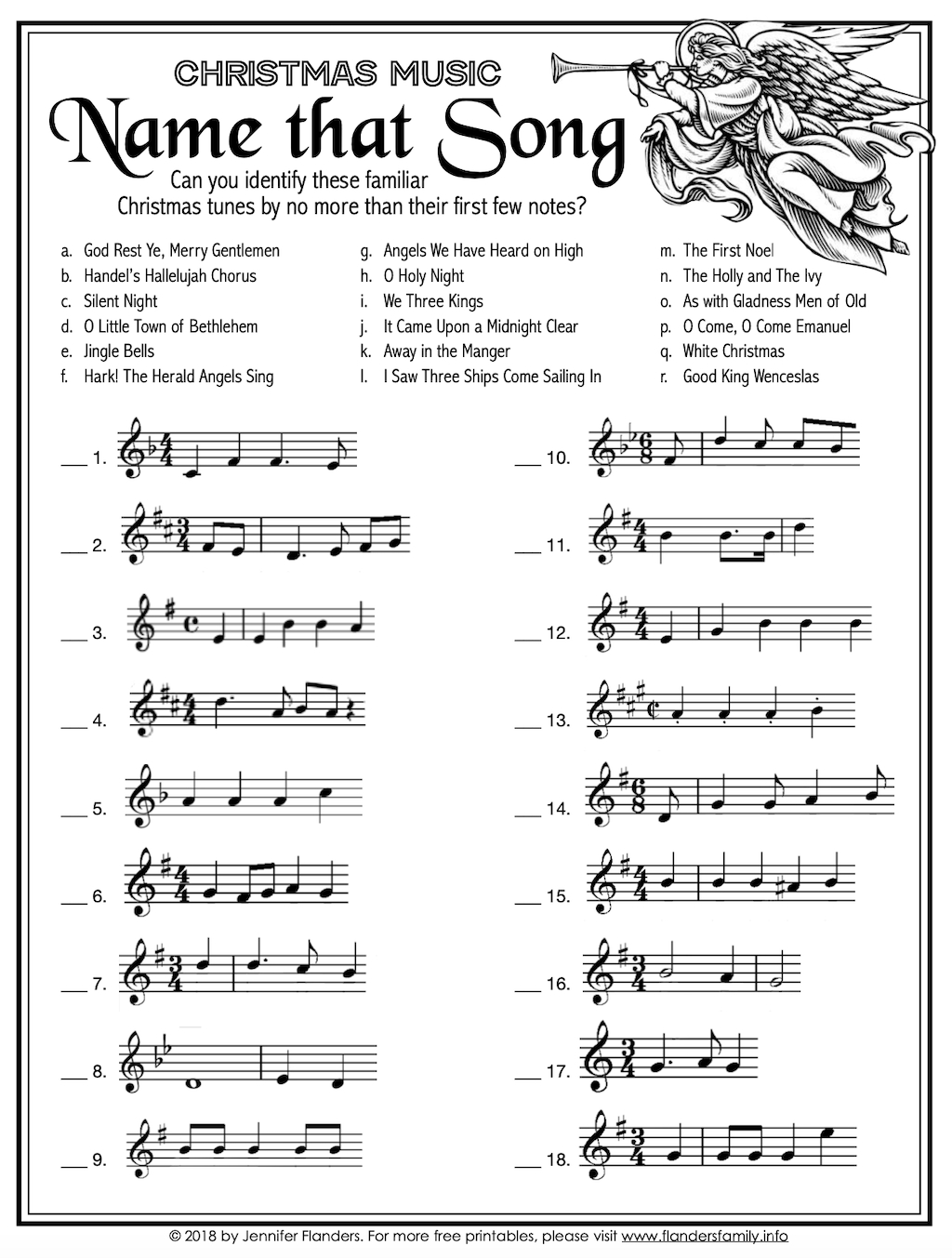 Name That Song&amp;quot; Christmas Game throughout Christmas Choir Soloists Logic Puzzles