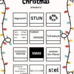 Printable Christmas Dingbat Puzzle Games Christmas Game For Kids Throughout Christmas Logic Puzzles Answers Video Quiz Star