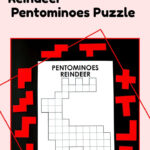 Reindeer Pentominoes Puzzle | Christmas Math Activities, Christmas Within Easy Christmas Logic Puzzles