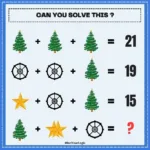 The Christmas Tree Puzzle For Christmas Tree Logic Puzzles