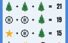 The Christmas Tree Puzzle for Christmas Tree Logic Puzzles