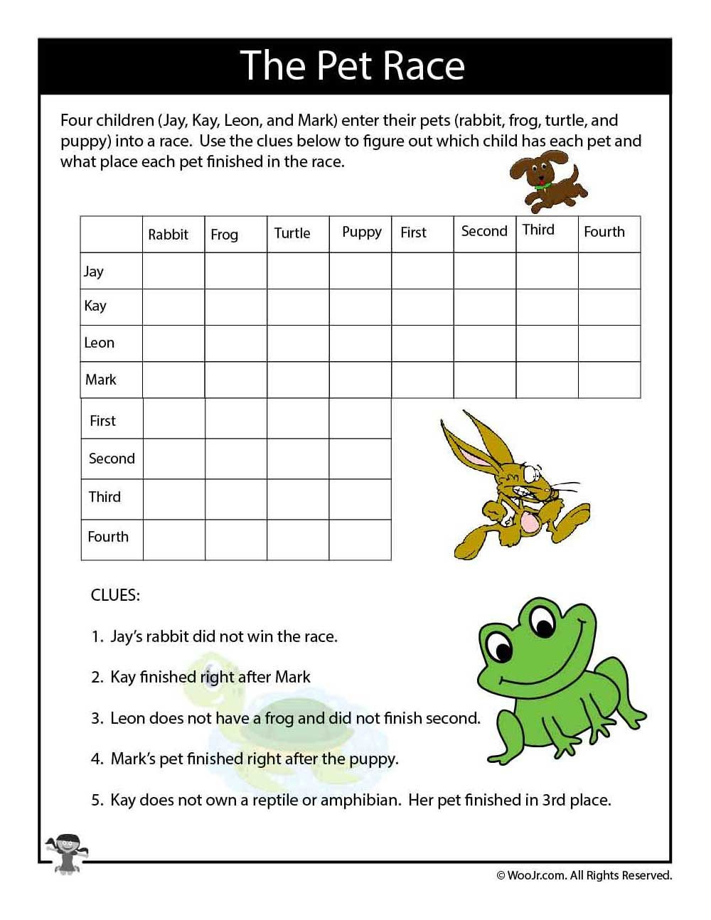 23 Free Printables For Children And Math Logic Puzzles Ideas To regarding Printable Logic Puzzles Easy
