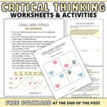 36 Fun Critical Thinking Games And Activities For Kids (Printable Throughout Challengin Critical Thinking Puzzles Free