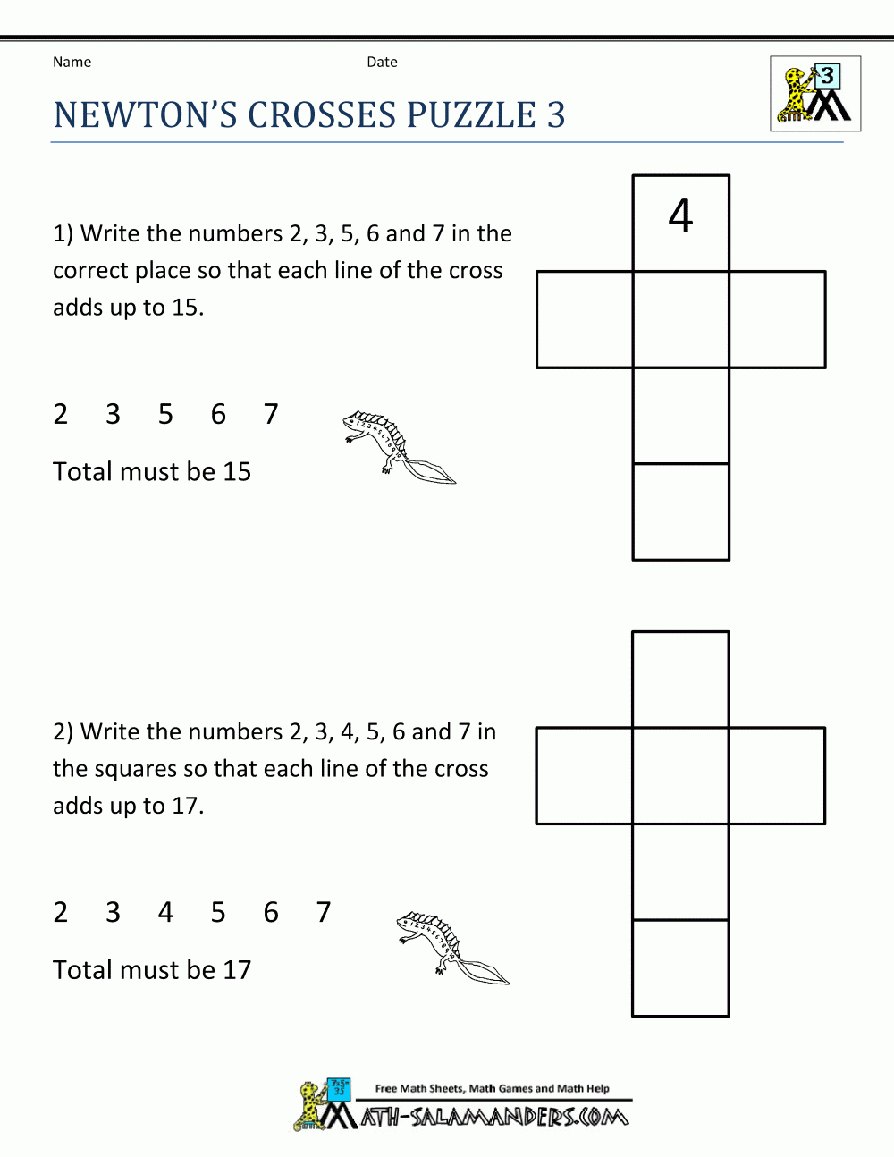 3Rd Grade Math Puzzles Worksheets with regard to Math Logic Puzzles 3rd Grade Printable