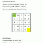 4Th Grade Math Puzzles For Logic Puzzles Printable 4Th Grade