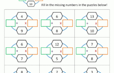 4Th Grade Math Puzzles intended for Math Logic Games Printable