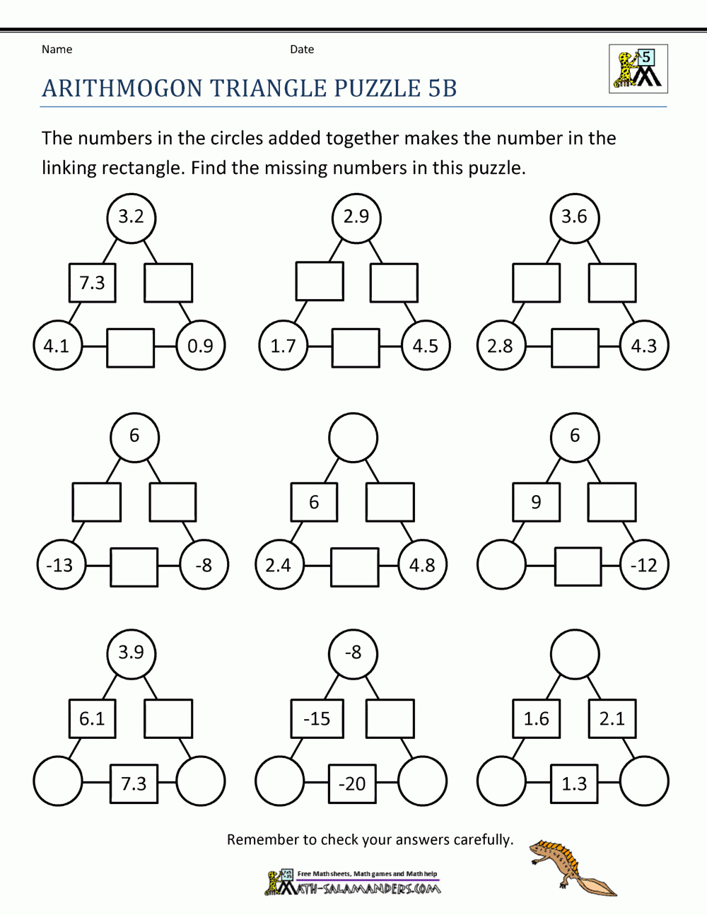 5Th Grade Math Puzzles intended for Printable Logic Puzzles For 5th Graders