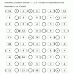 6Th Grade Math Puzzles Within 6th Grade Logic Puzzles Printable
