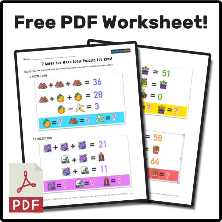 6th Grade Logic Puzzles