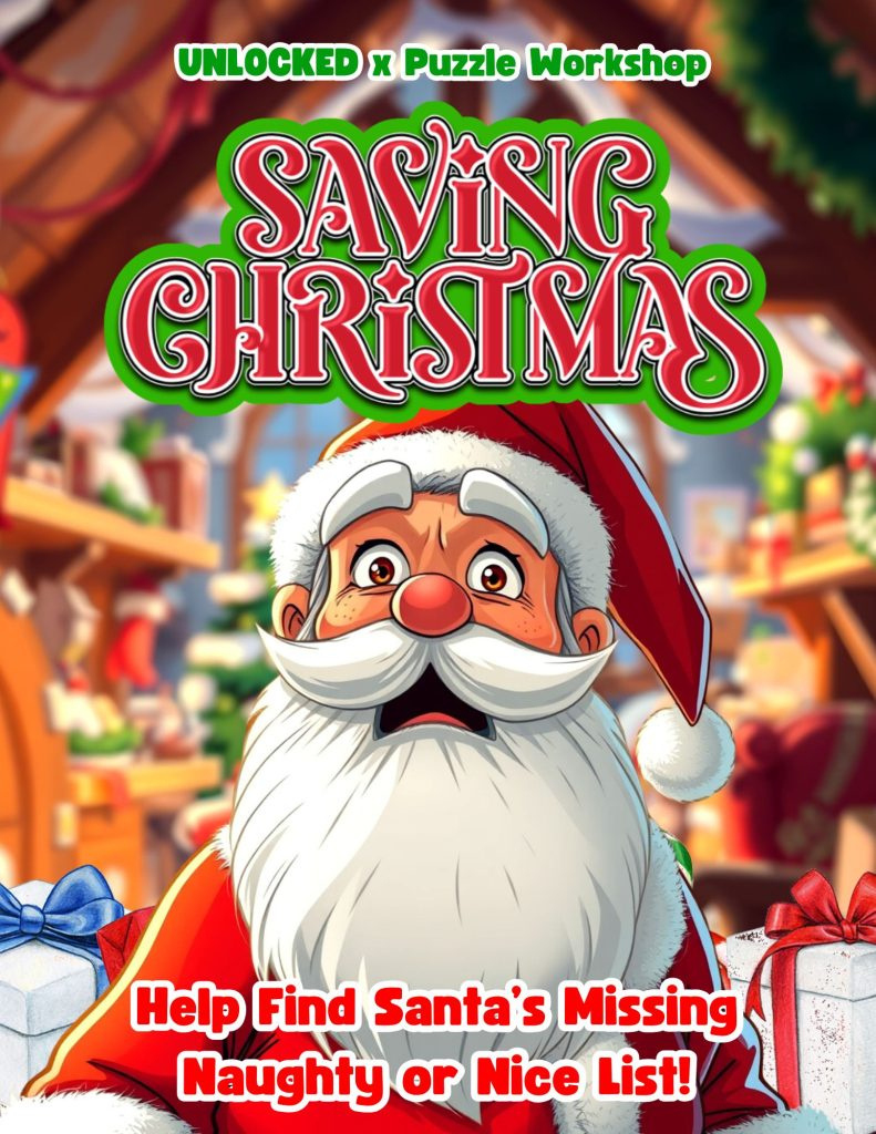 Best Christmas Escape Rooms In Orange County, California within Christmas Dinner Aha Puzzles Answer Key