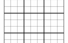 Blank Printable 9X9 Sudoku Grids (Free Pdf Download) with Logic Puzzle Blank Grids Printable