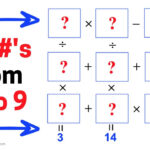 Can You Fill Out The Boxes From Numbers 1 Through 9 Without Repeating? |  Mind Stimulating Puzzle With Number Filling Logic Puzzle