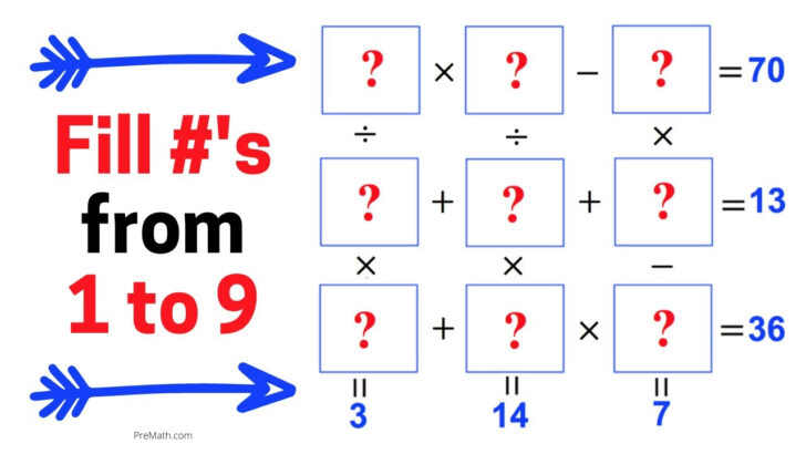 Number Filling Logic Puzzle